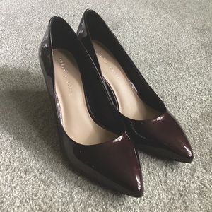 Kelly & Katie Dark Red Pumps Size 9.5